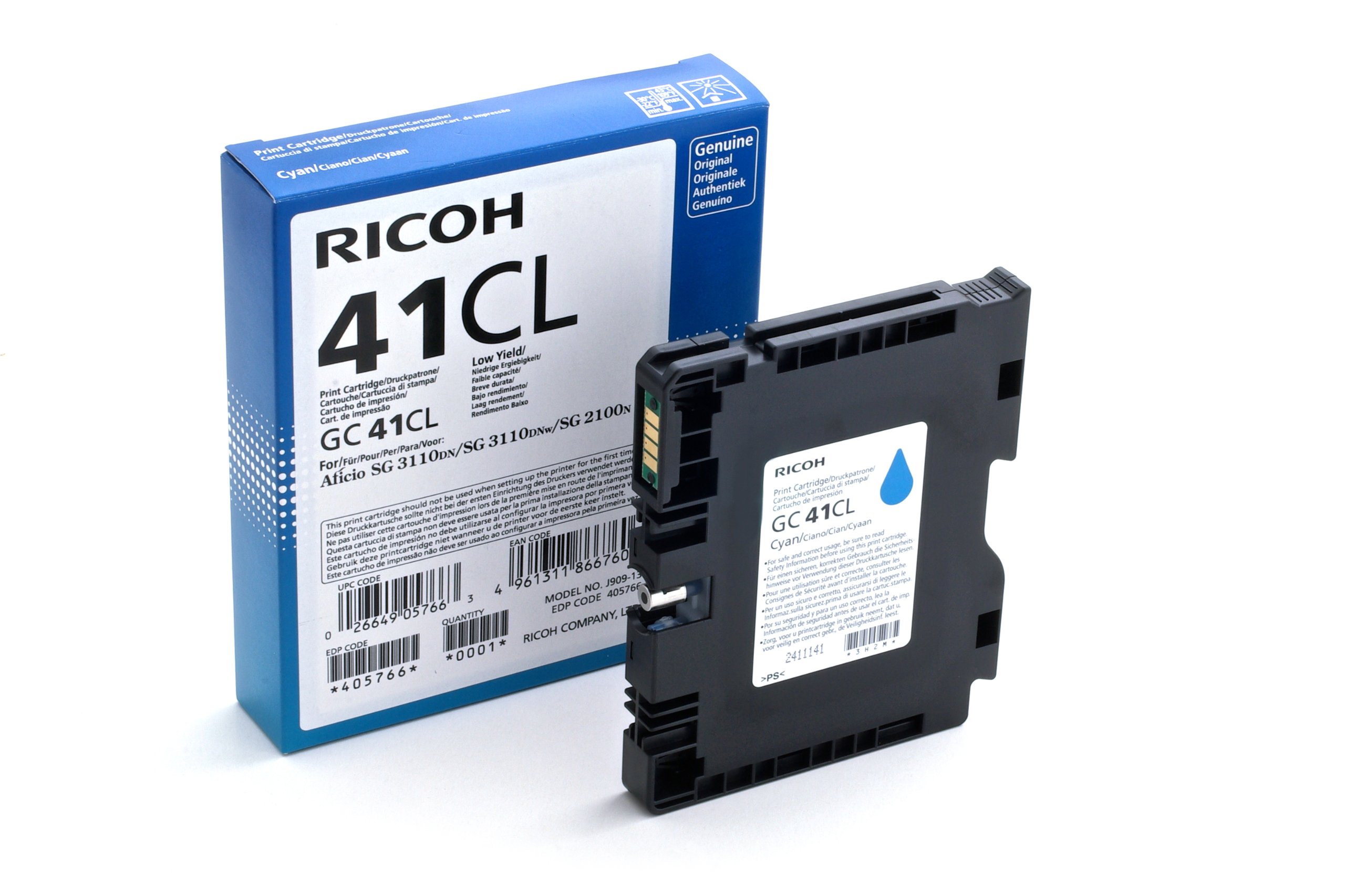 Ricoh 405766 SG2100N Ink - Blue