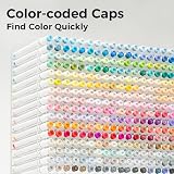 Ohuhu 48-Color Alcohol Marker Set Brush & Fine Tip Refillable AP Certified view 4