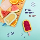Wicked Gizmos WG 4 Reusable Silicone Ice Lolly Moulds with Sticks view 2