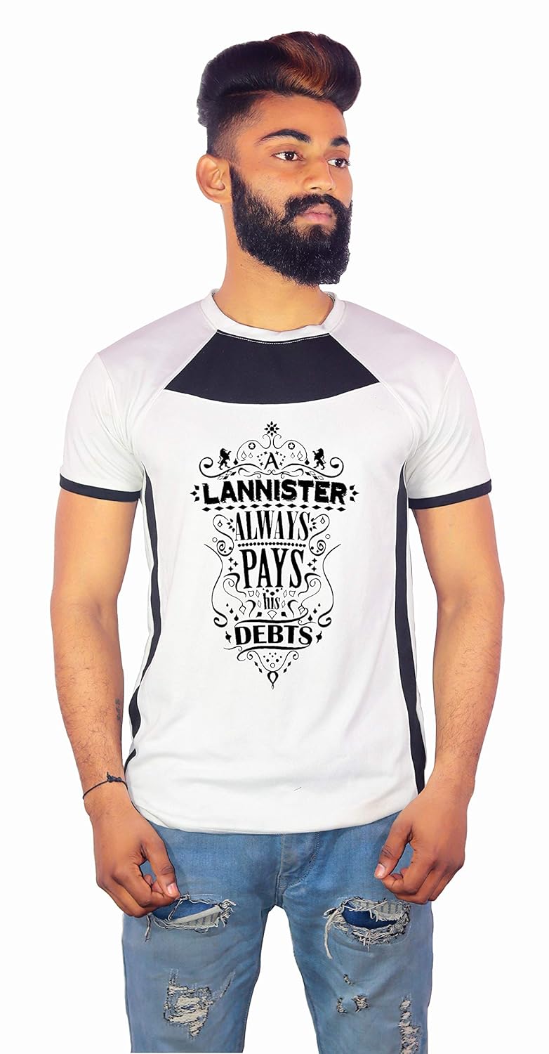 Buy Canis Lannister Slogan Game Of Thrones Round Neck Slogan