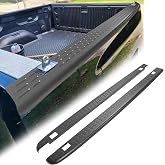 ECOTRIC 6'6" Bed Rail Caps Cover Compatible with 2007-2014 Silverado | Truck; Compatible with 2007-2014 Chevy Chevrolet Silverado 1500 2500 HD 3500 HD; Replacement for 72-41104 BedRail Caps with