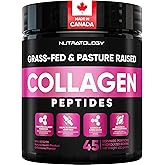 Nutratology Collagen Powder | Grass-Fed & Canadian-Made | Dissolves Easily & Supports Healthy Hair, Skin, Nails, & Joints | H