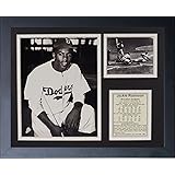 Legends Never Die Jackie Robinson Black and White Framed Photo Collage, 11 by 14-Inch