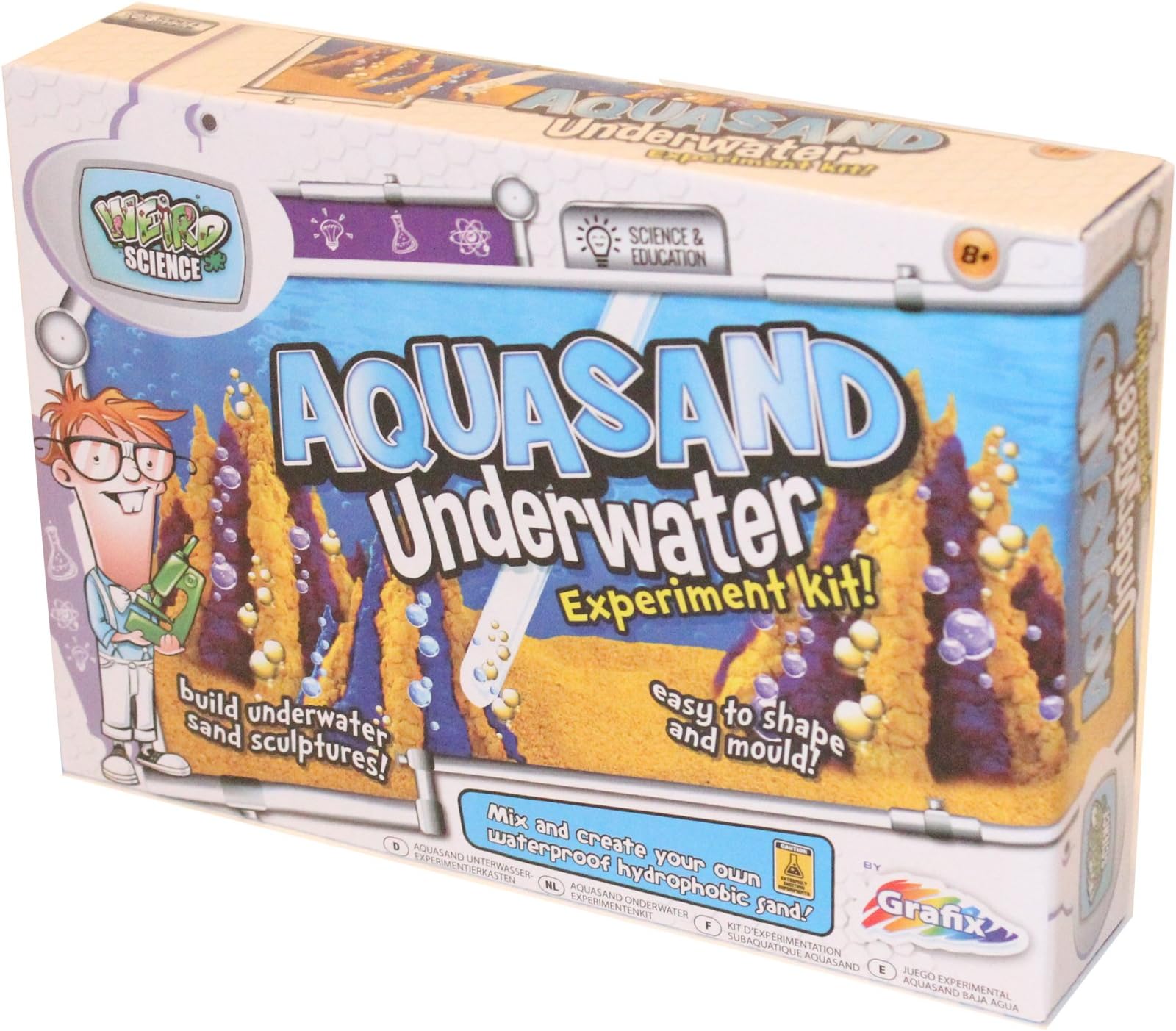 Grafix Weird Science Mini Experiment Kits - Aqua Sand Underwater Set