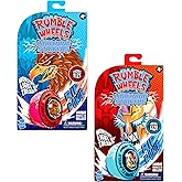 Cepia LLC Rumble Wheels Lightning Strikers 2-Pack A: High-Speed Rip-Cord Racing Toy for Kids with All-Terrain Light Up Action | Lightning Strikers Thunder Hawk & Street Warrior