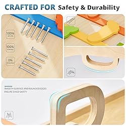 BlueWood 10-in-1 Pikler Triangle Set, Toddler