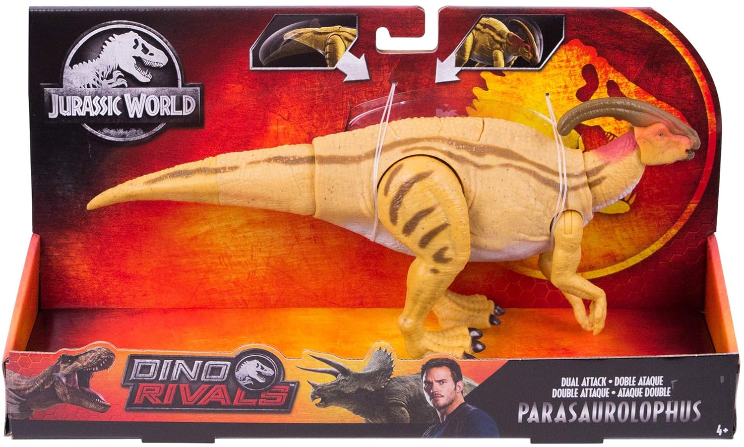 parasaurolophus jurassic world toy