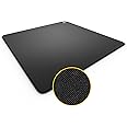 ENDGAME GEAR EM-C Plus Series XL Mouse Pad, FPS Gaming Surface, Stitched Edges, Woven Cloth Surface, Japanese Poron Base, 500mm x 500mm x 3mm, Black