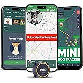 Tracki Dog Tracker, Subscription Required, Cancel Anytime – Keep Your Dog Safer with Real-Time App Alerts – Lightweight 4G LT