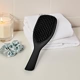 Tangle Teezer Large Ultimate Detangler Hairbrush Black Gloss view 6