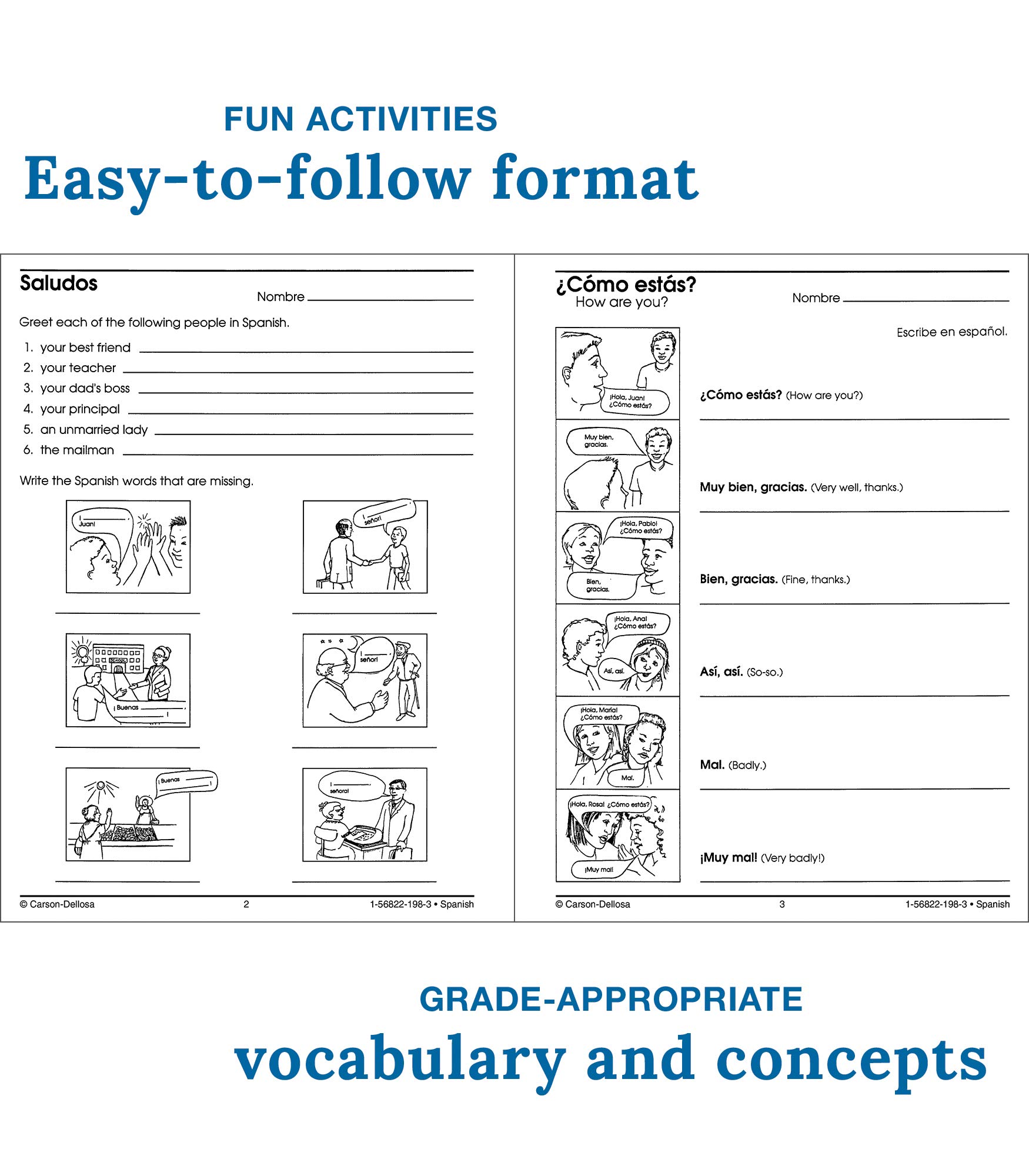 Mua Carson Dellosa Skills for Success: Grades K-5 Elementary Spanish ...