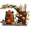 Capybara Building Blocks Set -1880PCS Cute Animals & Flowers Building Bricks Kit Kawaii Capybara Gifts Toy for Kids Age 12+, 