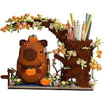 Capybara Building Block Set, 3D Cute Capybara Animal