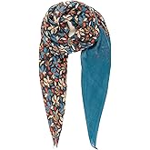 MIMOSITO Scarfs for Women Lightweight Floral Flower Fashion Wrap Shawl for Fall Winter