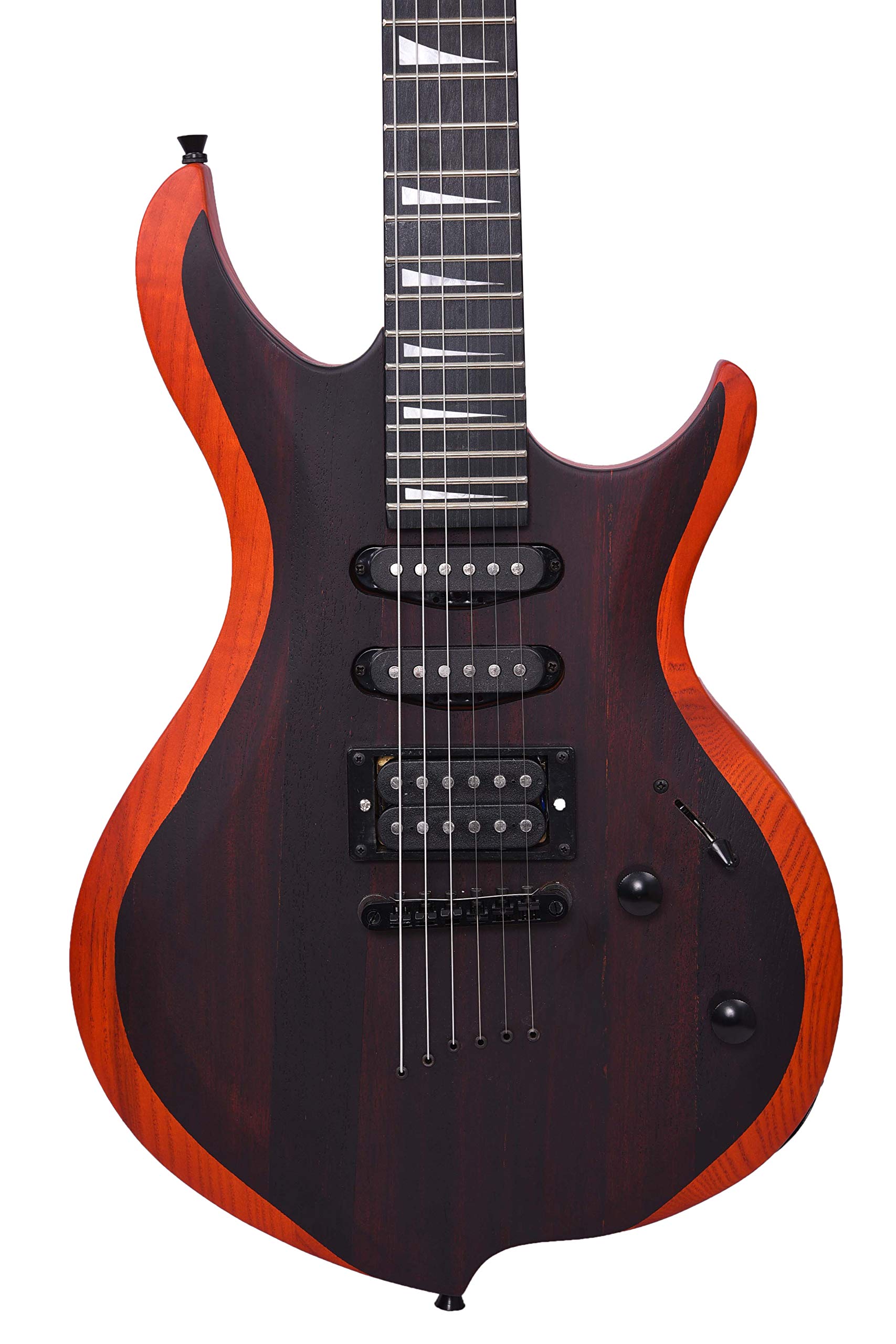 Kadence Astro Man Electric Guitar, 24 FRETS, H S S PICK UPS Rosewood