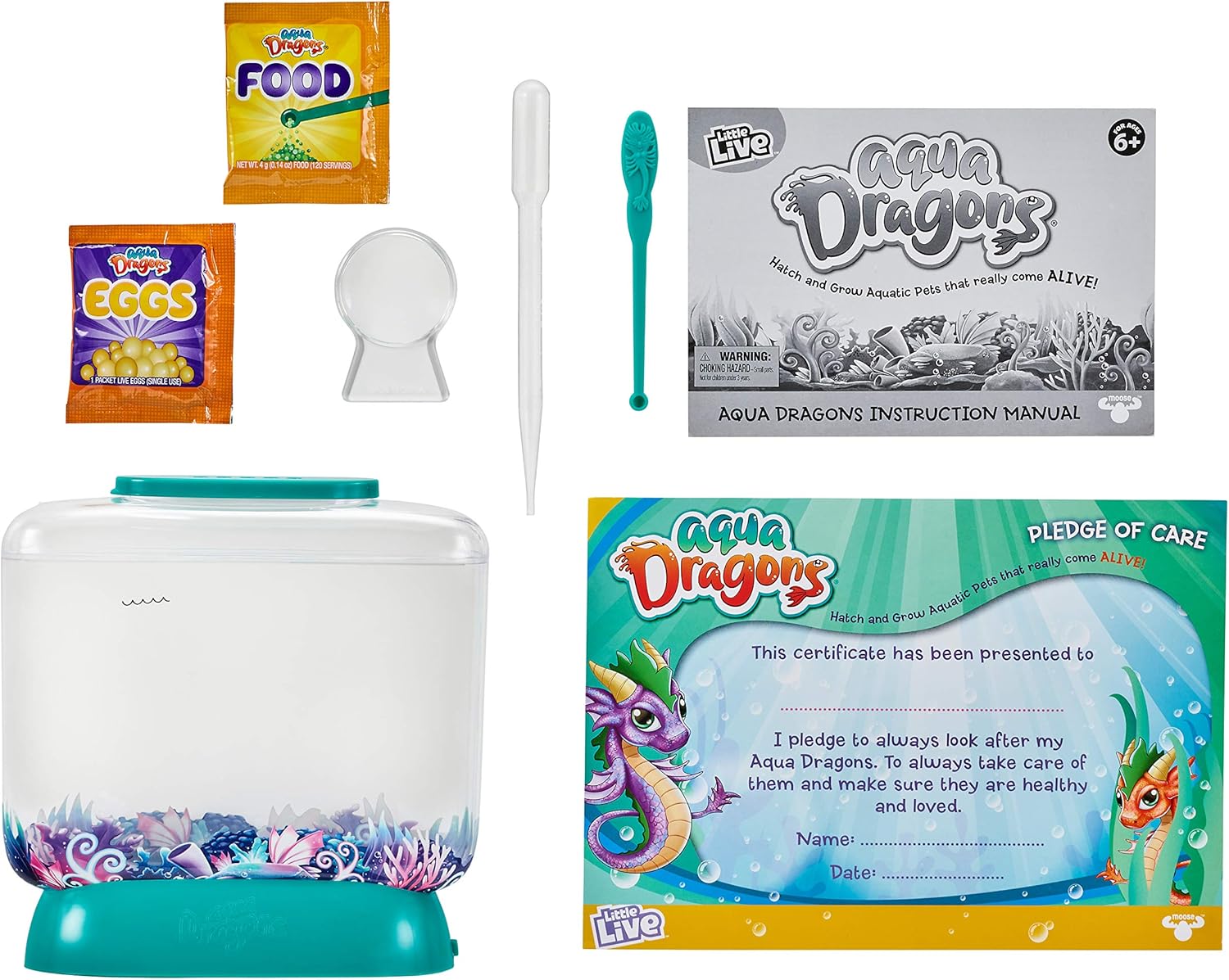 Aqua Dragons Underwater World Box Kit with LED Lights Toys & Games