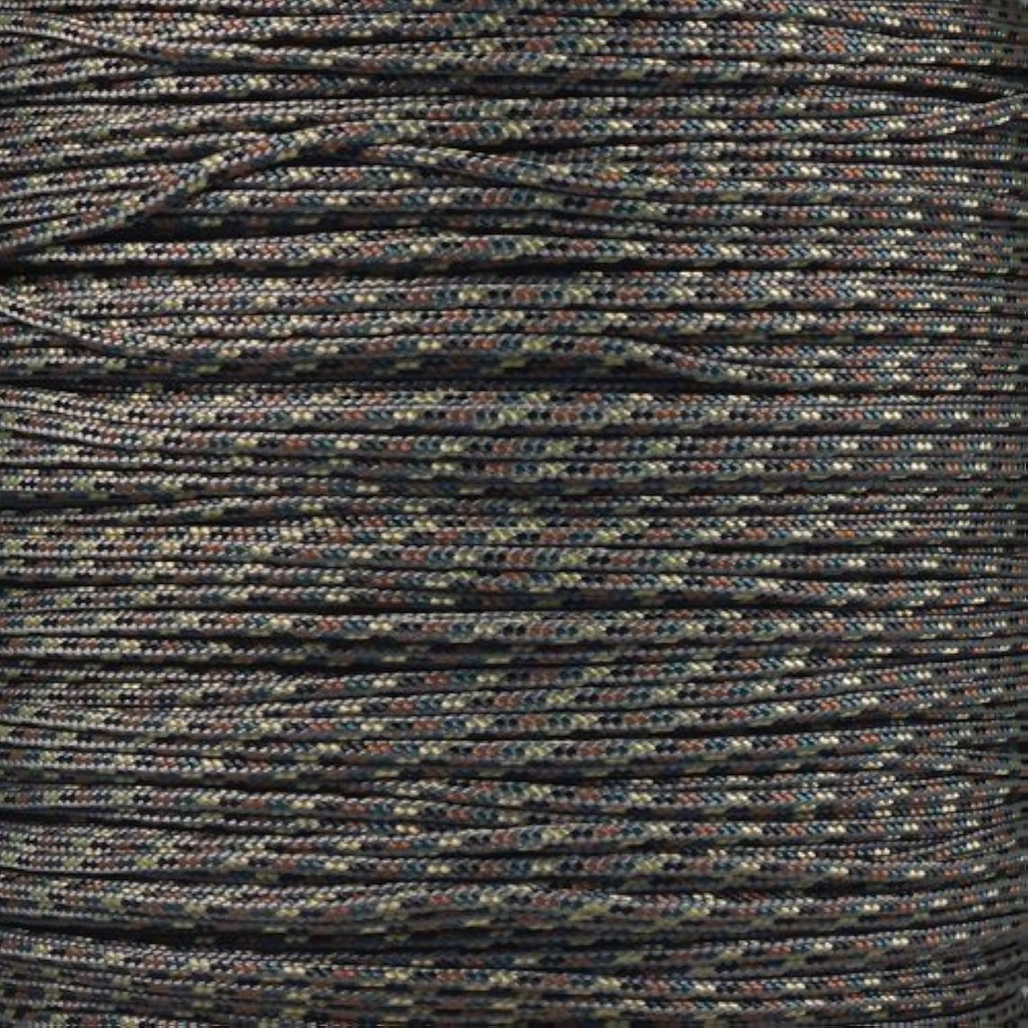Paracord Planet 43kg Paracord – 1 Strand Type I Parachute Cord for Outdoors and DIY – Camo Pattern (30 m)