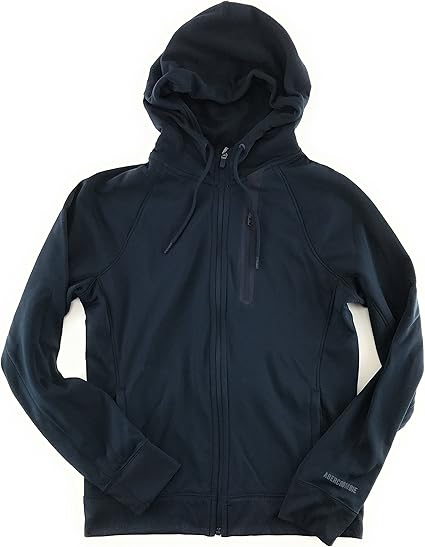abercrombie and fitch navy hoodie