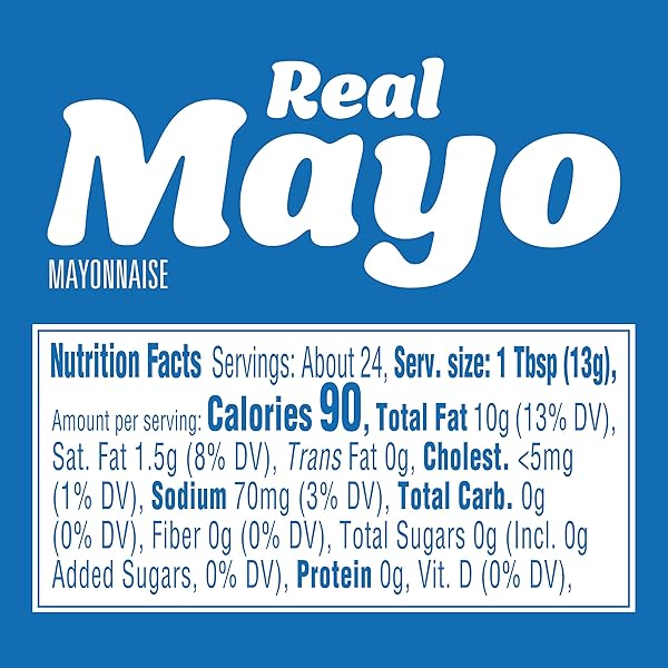 KRAFT REAL MAYO CREAMY & SMOOTH MAYONNAISE, 12 FL OZ BOTTLE