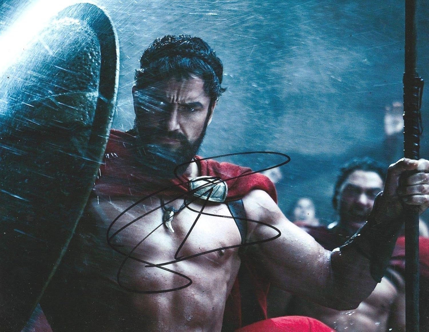 Photographs - Photo Gerard Butler - 300 Autograph Signed 8 x 10