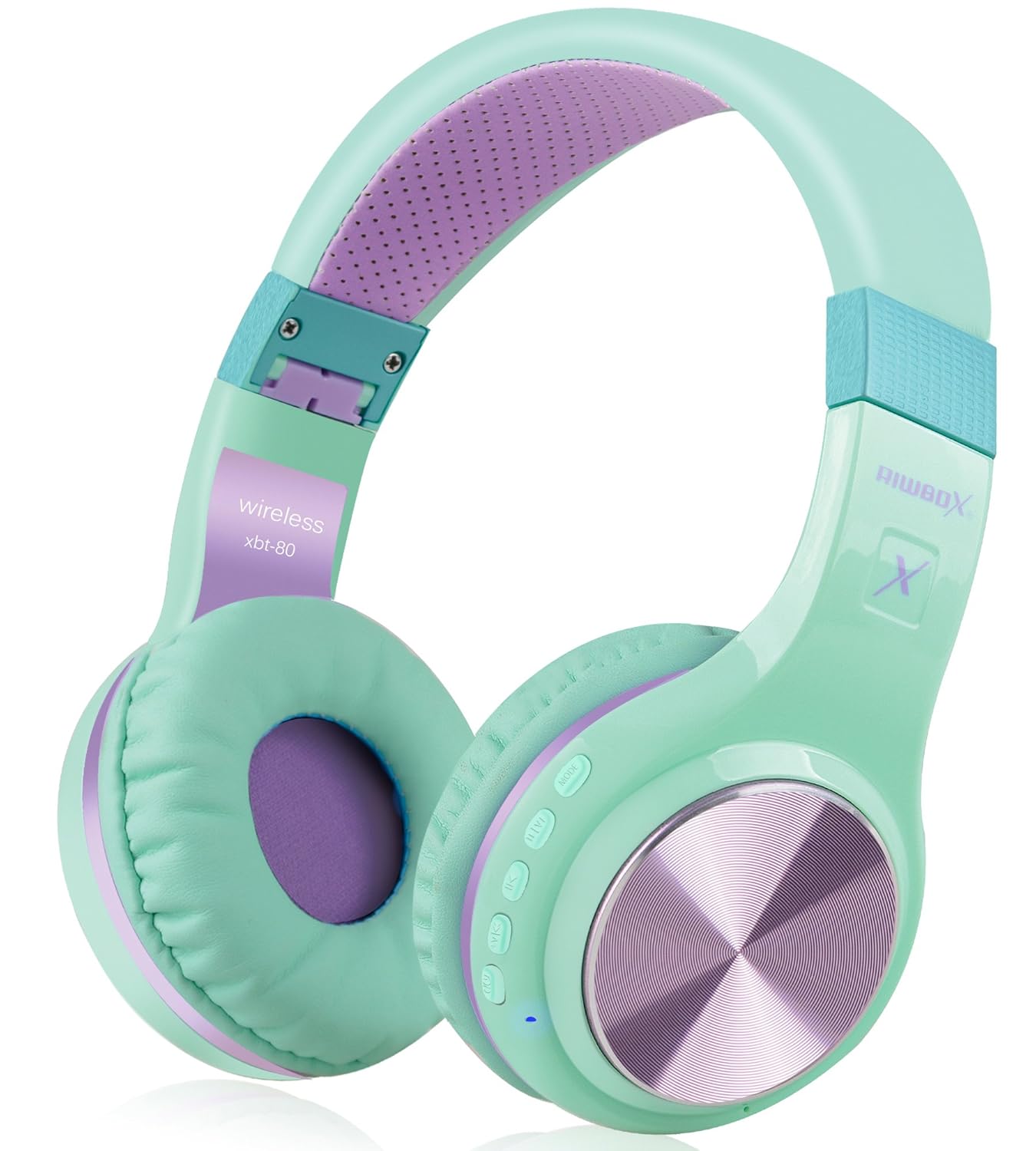 Bluetooth Headphones, Riwbox XBT80 Foldable Stereo Amazon.co.uk