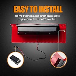 Cxdar Third 3rd Brake Light LED for 2003-2017 Chevy