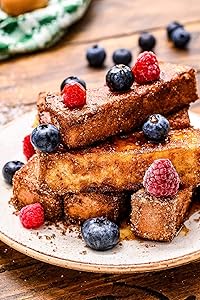 Himalya Fresh Chef ErnestoFrozen French Toast sticks with Cinnamon, Two pounds/about 40 sticks of Great Taste, All natural bursting with Cinnamon Flavor . No Gums, No fillers, No preservatives,
