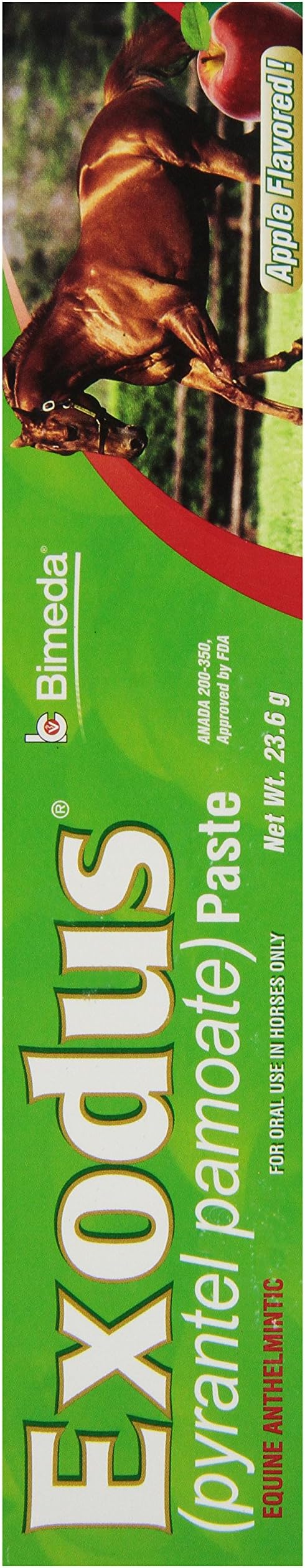 IVESCO 6850007 Exodus Equine Deworm Paste for Horses, 23.6gm