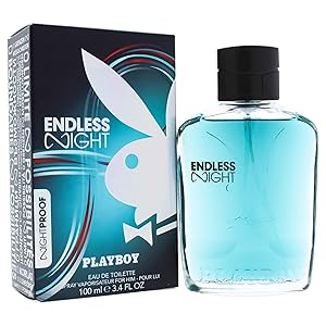 Playboy Night Eau De Toilette Spray, 3.4 Ounce