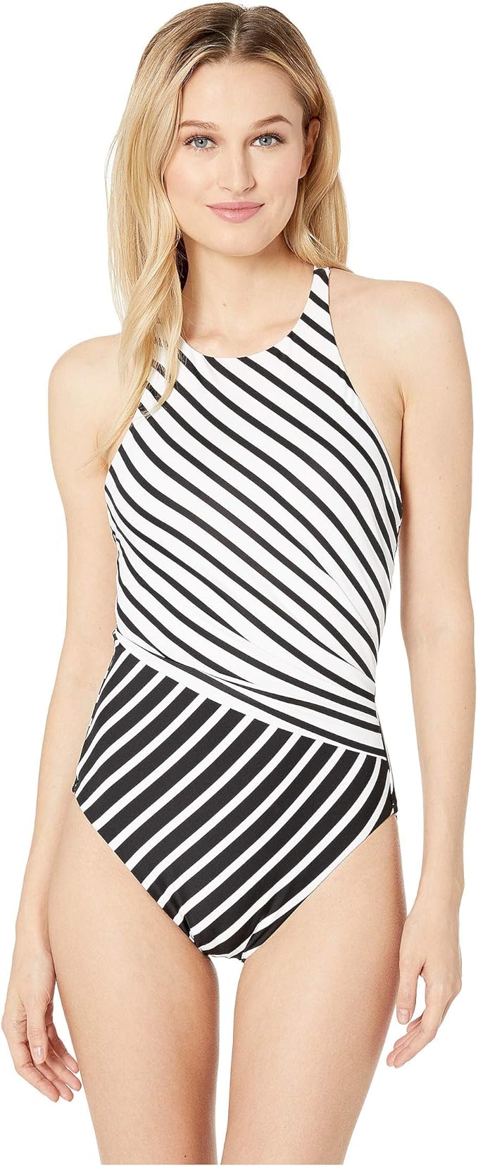 ralph lauren high neck swimsuit