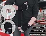 SAWANS Gym Gloves Training Weight Lifting Gloves Wrist Support Extra Grip view 3