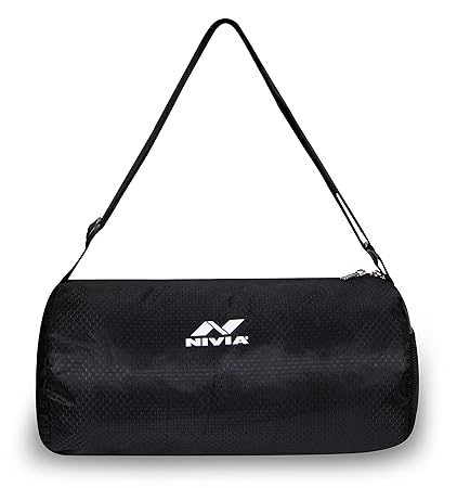 nivia gym bag with shoe compartment