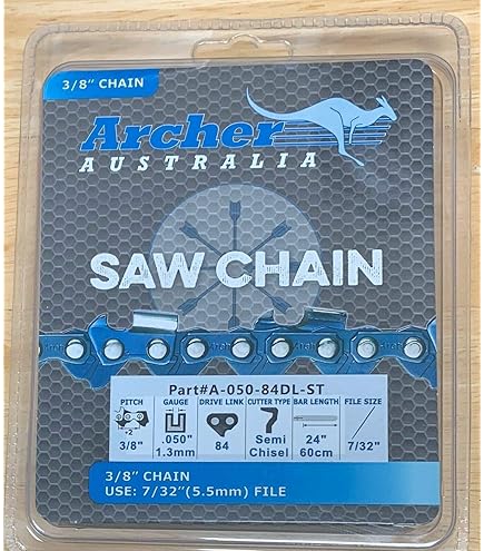 Confezione Da 2 Catene Motosega A Strappo 24" 3/8-063-84DL - Foto 5
