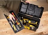 STANLEY Toolbox Storage 19 inch with Heavy Duty Metal Hinge 2 Lid Organisers view 4