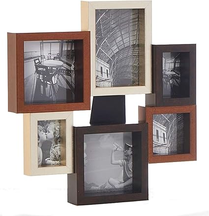 Chunky Metallic Wood Multi Collage Photo Frame 6 Pics Amazon Co Uk Home Kitchen Chunky Metallic Wood Multi Collage Photo Frame 6 Pics Amazon Co Uk Home Kitchen