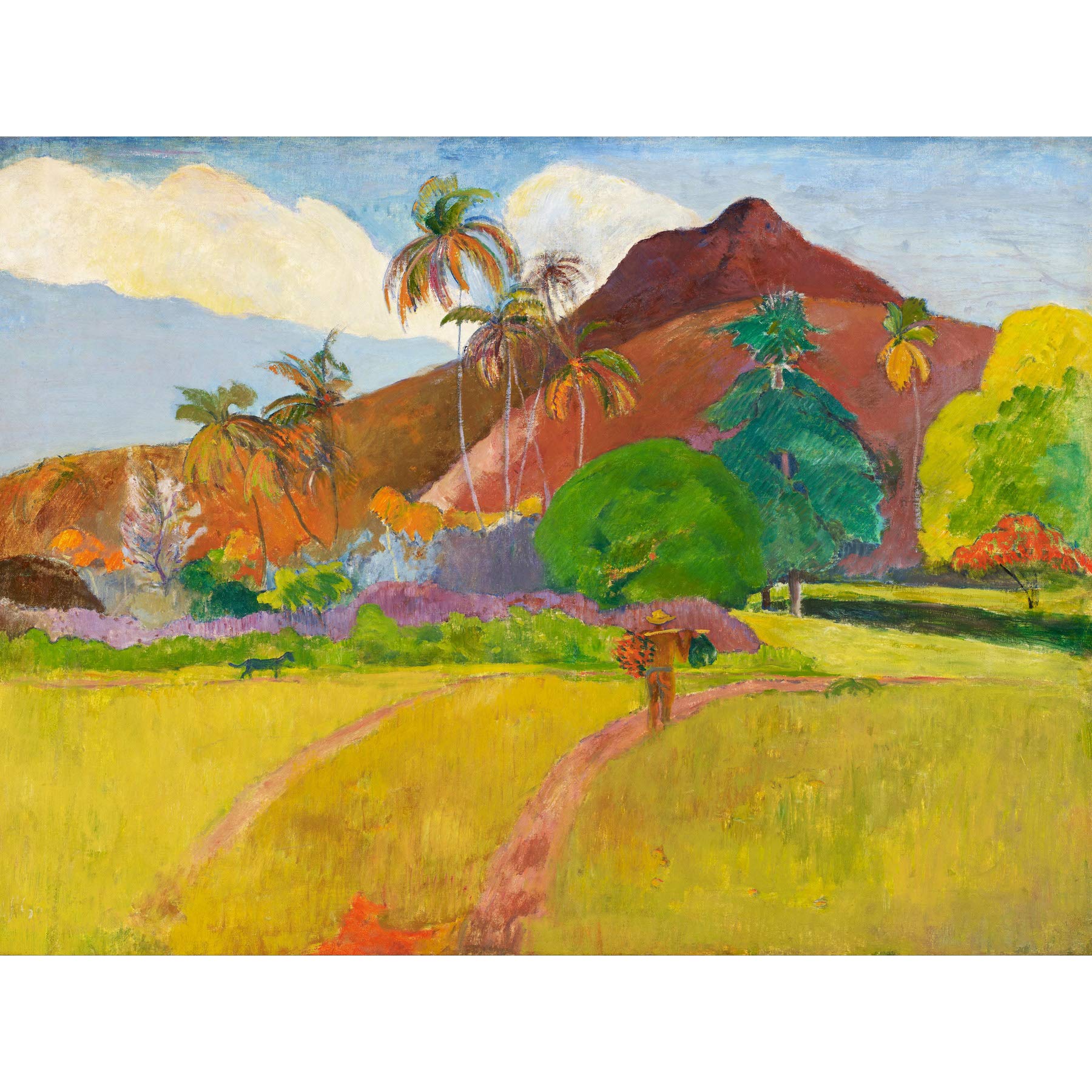 Paul Gauguin Tahitian Landscape Large Art Print Poster Wall Decor Premium Mural