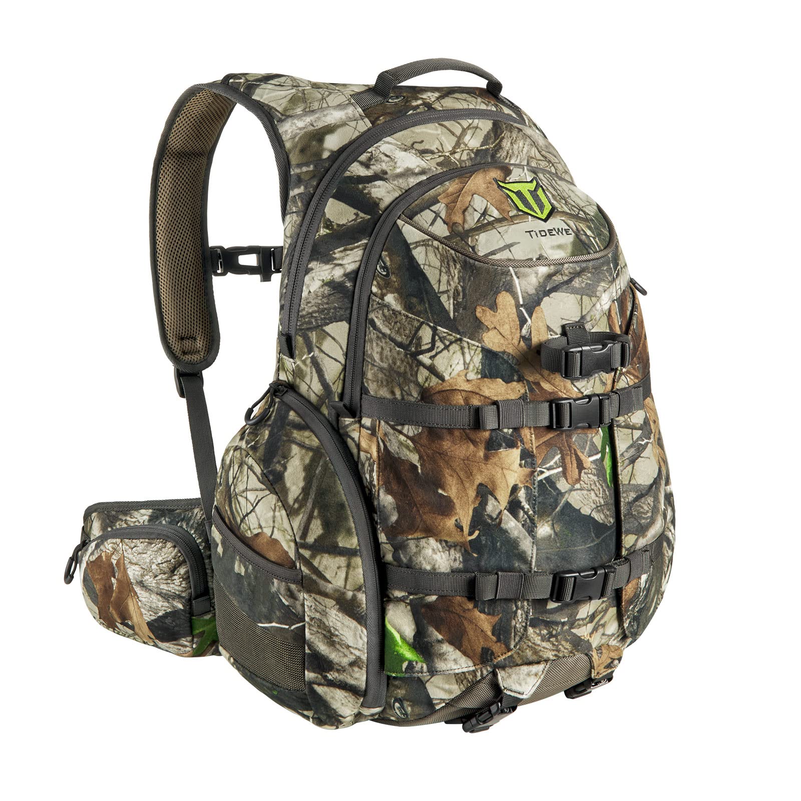Photo 1 of TIDEWE Hunting Backpack, Waterproof Camo Hunting Pack with Rain Cover, Long-Lasting Large Capacity Hunting Day Pack for Rifle Bow Gun (Next Camo G2)