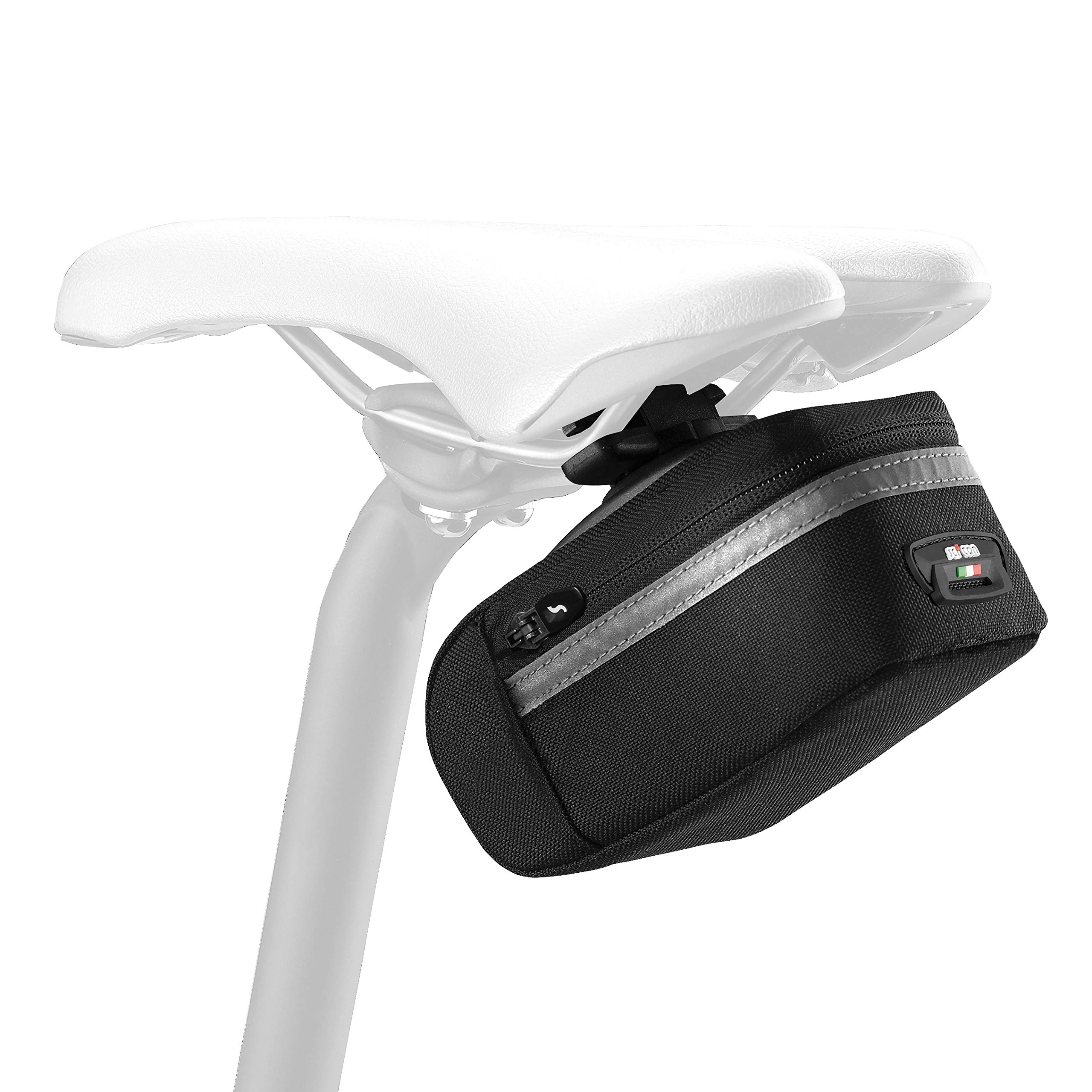 Sci Con Pin Roller 695 Saddle Bag, Black Cordura