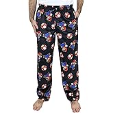 Nintendo Super Mario Pajamas for Men, Video Game Pajama Pants, Fleece Luigi & Mario Pj Pants for Adults - Sizes S-XL
