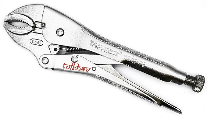 Taparia 1641N-10 Curved Jaw Vice Grip Plier