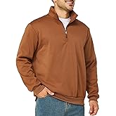 Asrlivp Mens Quarter Zip Pullover Lightweight Mock Neck Sweatshirt Casual Long Sleeve Sweaters