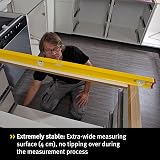 Stabila R-Type Level 120cm Spirit Level Yellow Black view 3