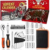 Tool Advent Calendar Adult 2025 Men Teen Boys, 24 Days Mechanics Tools Countdown Calendar Surprise Gifts for Husband Father Son Boyfriends