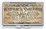 Vintage Witch's Powders Pill Box Compact Rectangle