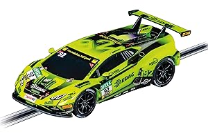 Carrera 64275 Lamborghini Huracán GT3 Evo II Mirko Bortolotti, No.92 (2024) 1:43 Scale Analog Slot Car Racing Vehicle for Car