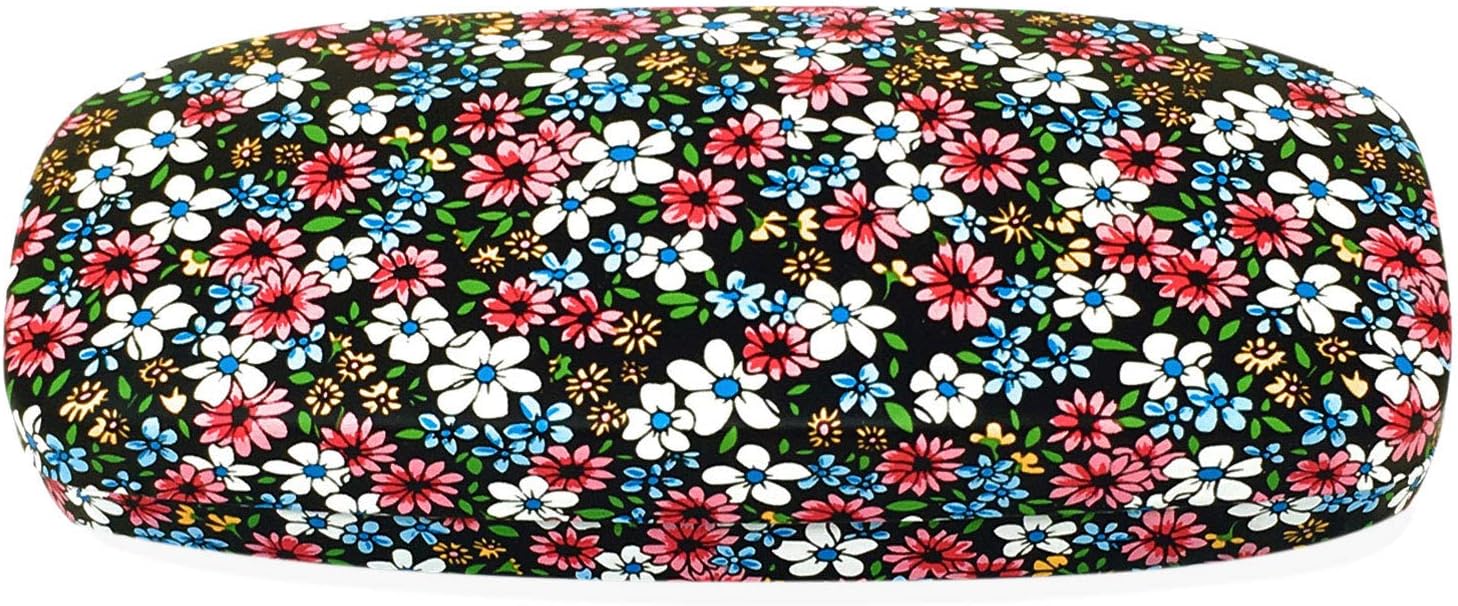 LAGO TERRA Hard Shell Ditsy Floral Glasses Case