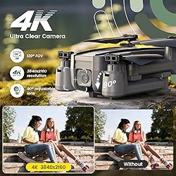 Holy Stone HS440D Drones with Camera for Adults 4K