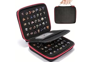 Dice Case with Removable Slotted Tray for Storage Game Dice Carrying Holder Compatible with Role Playing and Other Table Game