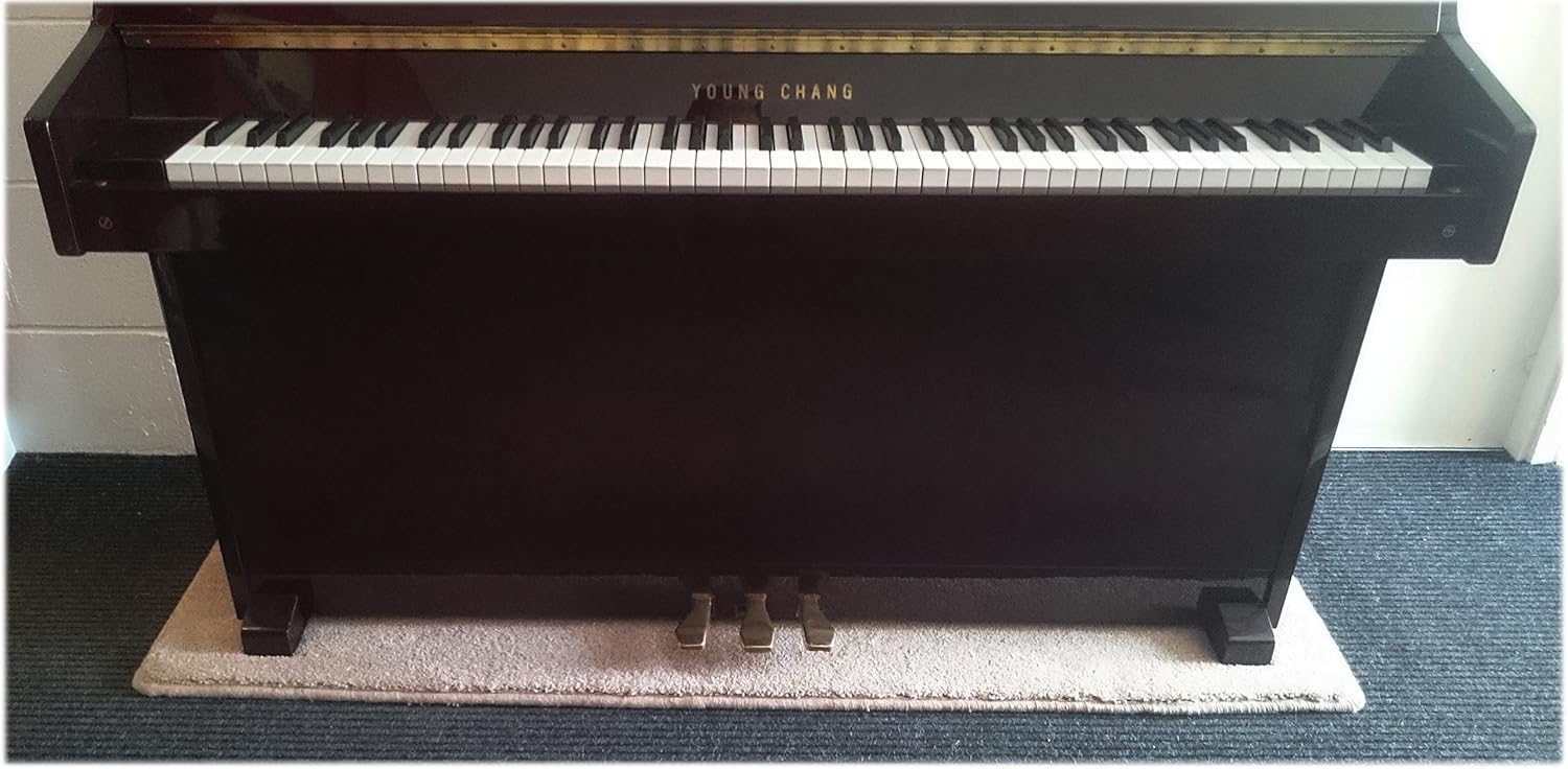 Upright Piano Carpet Beige (Standard 152cm x 59cm) Amazon.co.uk Musical Instruments