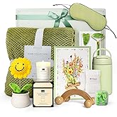 Strawberry Fairy 9PCS Self Care Gifts for Women, Get Well Gifts, Birthday Gift for Women, Sympathy Gift Baskets, Gift Baskets for Mom Wife Friends Sister Her